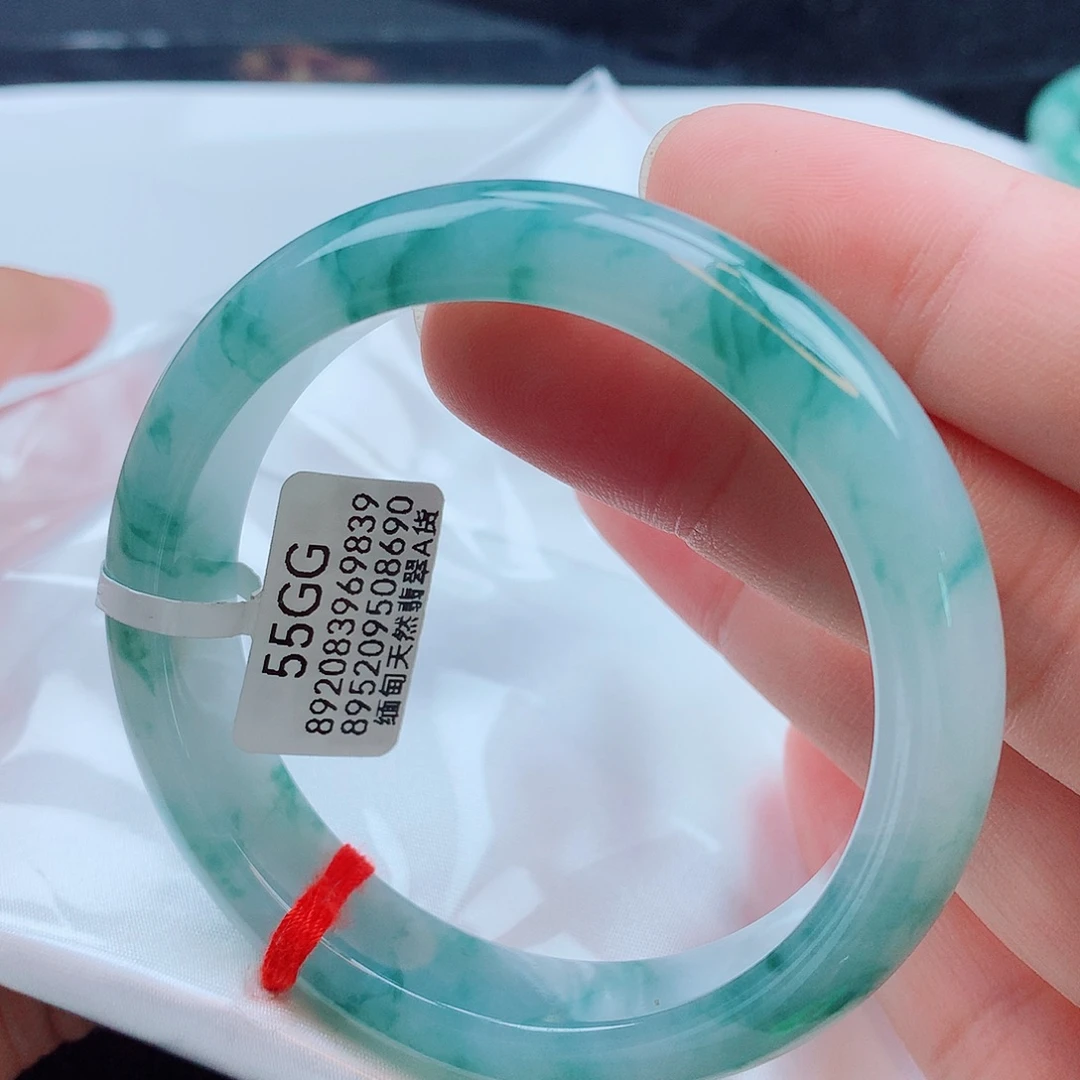 未镶嵌手镯翡翠天然缅甸翡翠A货手镯