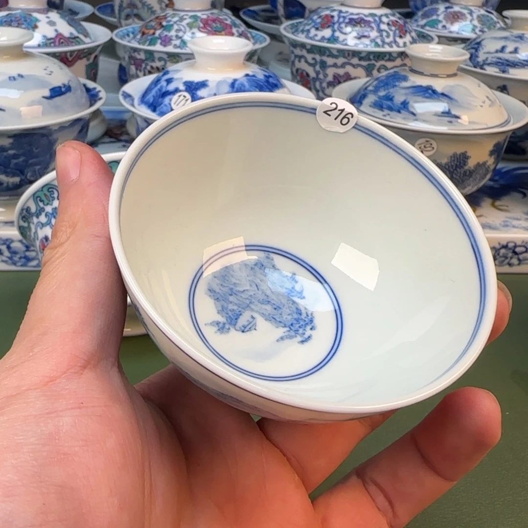 景德镇手工手绘茶具216