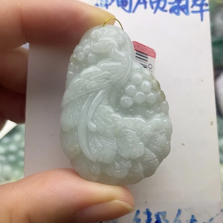 翡翠未镶嵌颈饰天然翡翠
