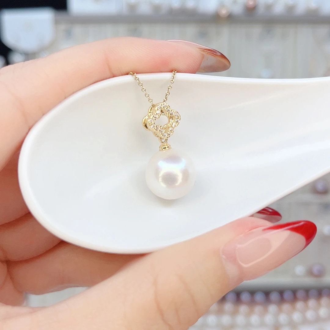 合金吊坠(赠链)淡水珍珠