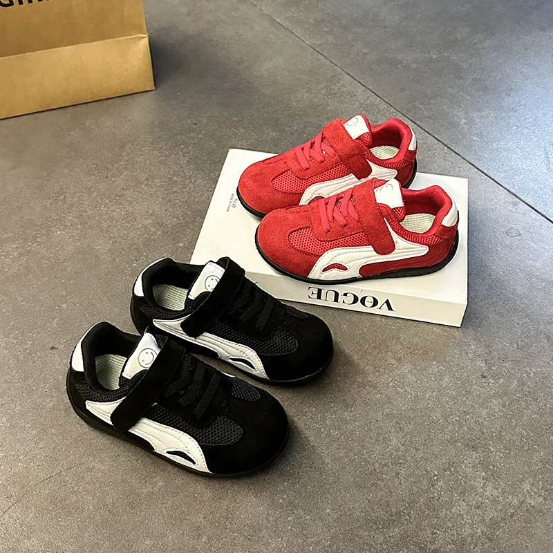 男女童2025秋冬新款防滑通用支撑运动鞋阿甘鞋勃肯鞋萌娃跑步童鞋