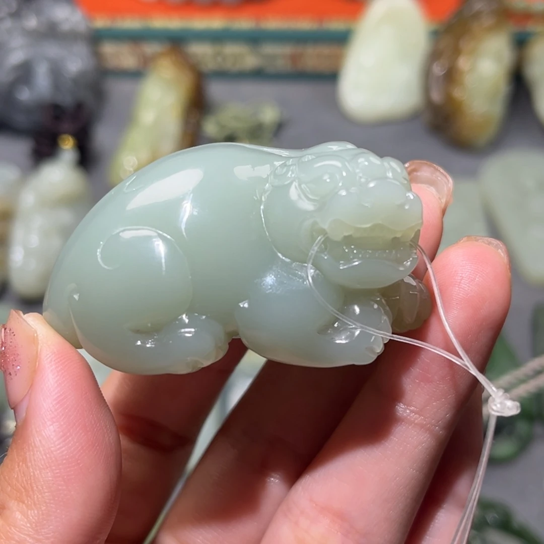 和田玉把件未镶嵌