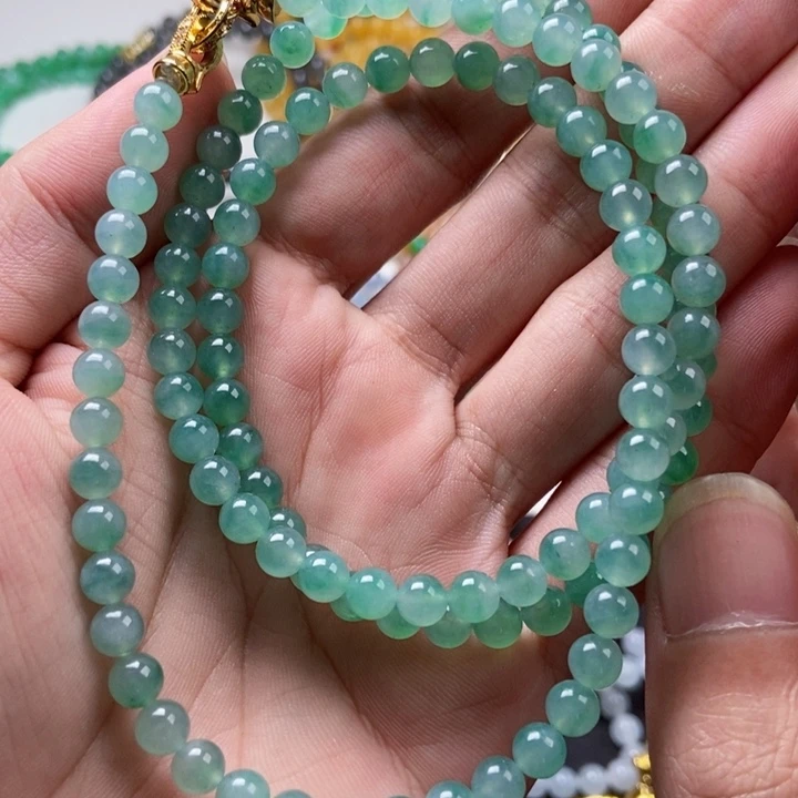 定制翡翠未镶嵌缅甸翡翠a货卡5.5