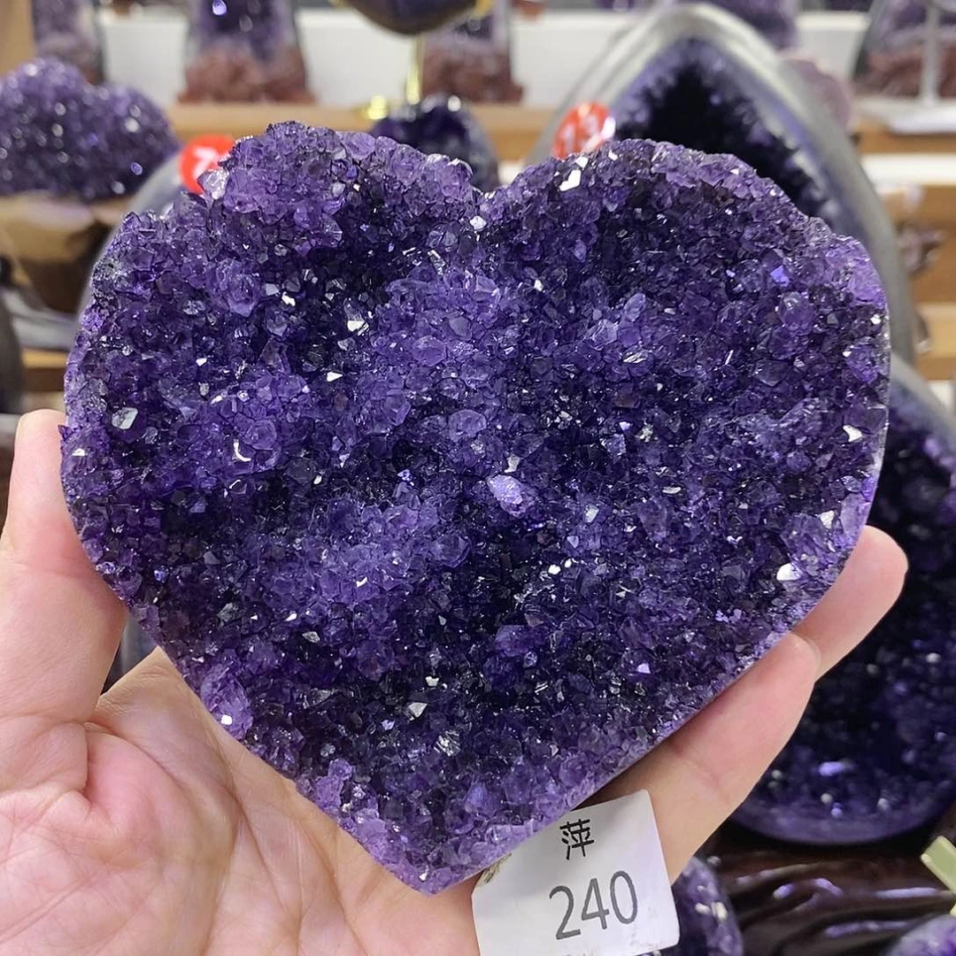 未镶嵌紫晶大型摆件（非配饰）