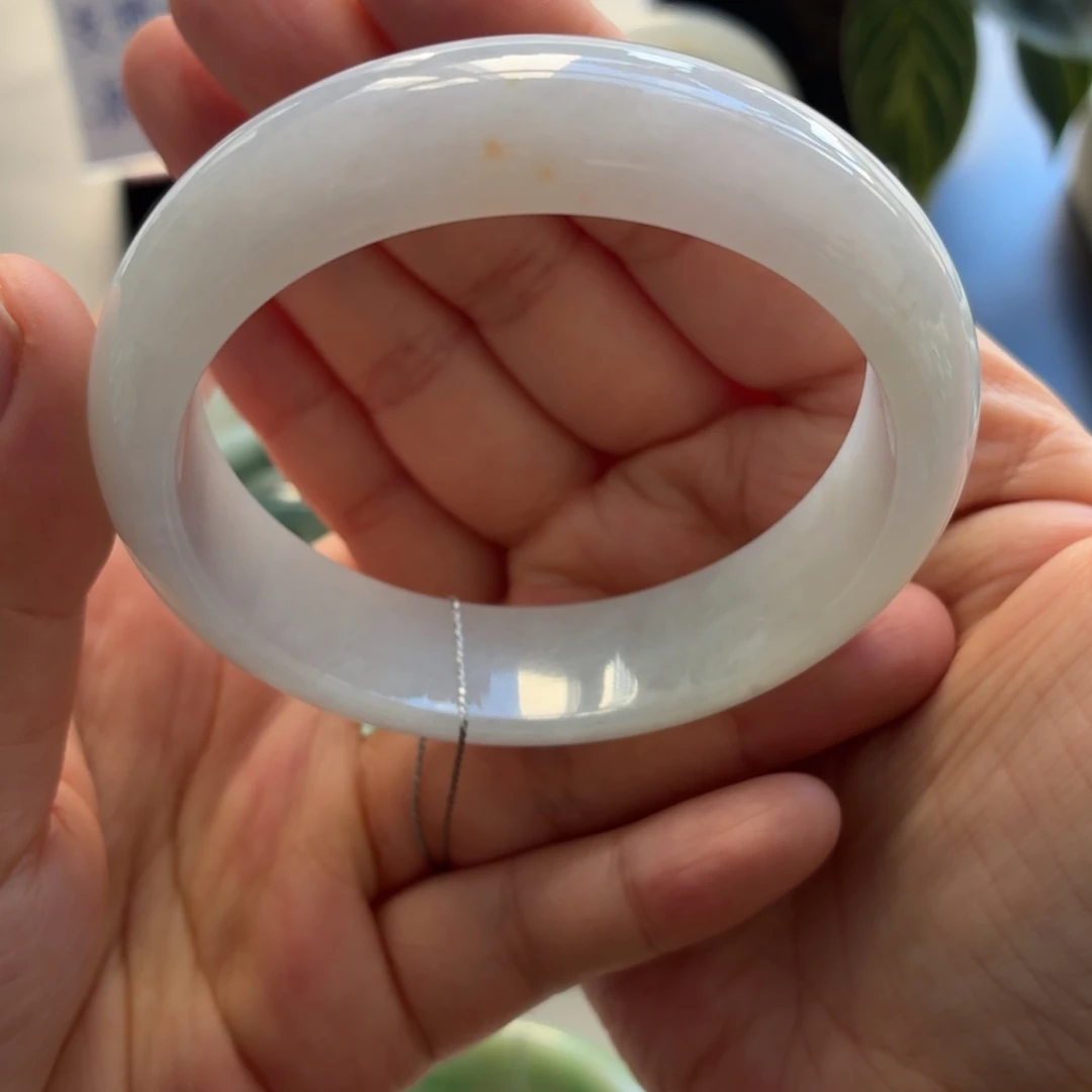 翡翠未镶嵌手镯天然