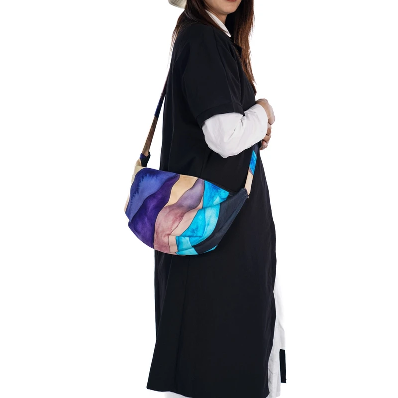 无则艺【饺子包】沙漠原创多用男女通用单肩斜挎包