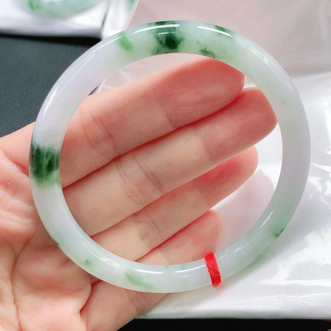 未镶嵌手镯翡翠63圆