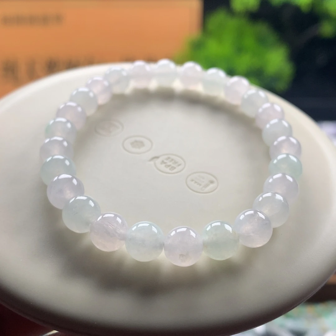 翡翠未镶嵌手链卡7