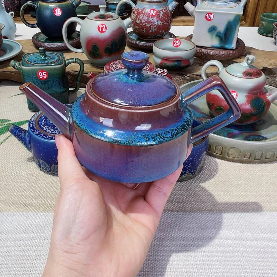 壶禹州钧瓷艺术作品