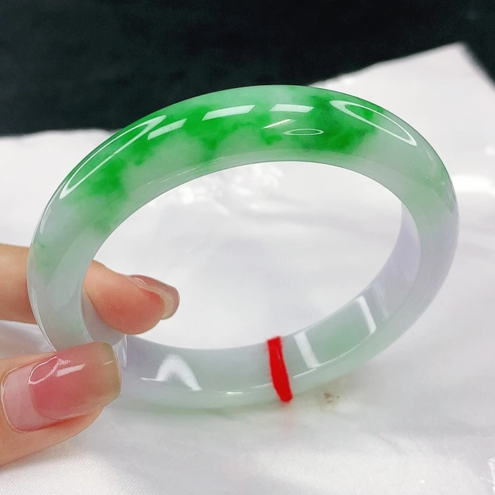 翡翠未镶嵌手镯圈56.6、19021