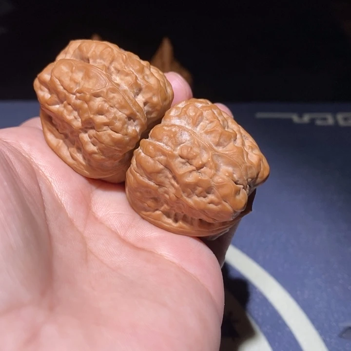 吊坠文玩核桃34×39蛤蟆头