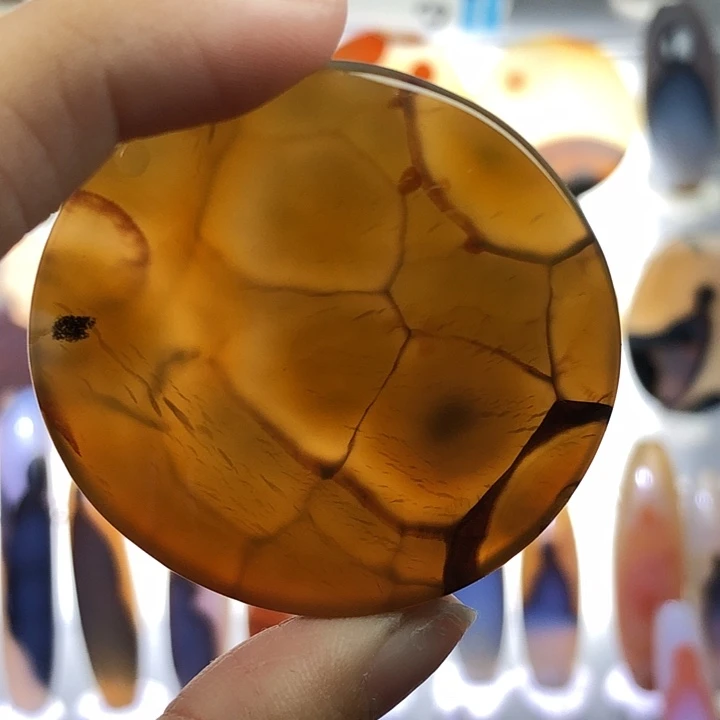 查罗石未镶嵌珠宝半成品155