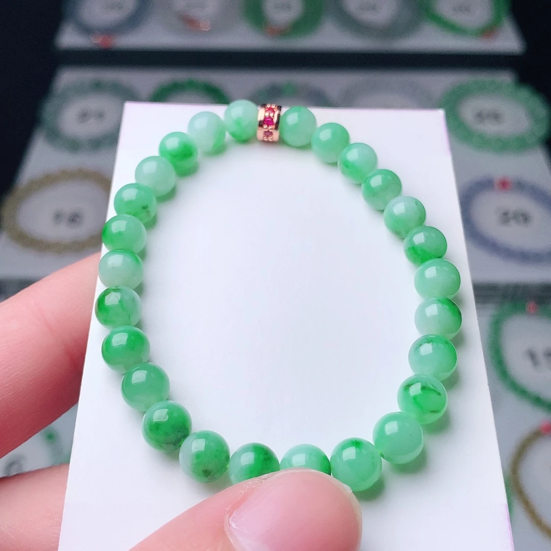 翡翠未镶嵌手链翡翠