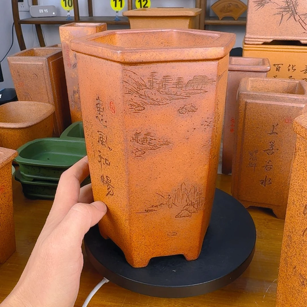 紫砂花盆吉****勝紫砂花盆