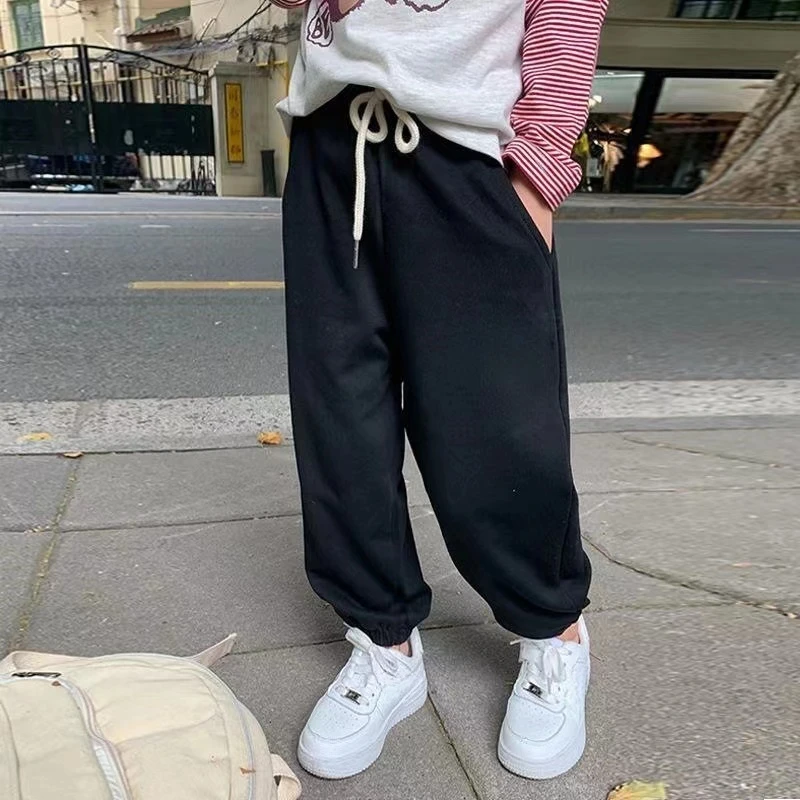 儿童2025春季新款糖果色休闲卫裤(标不挑)B1771