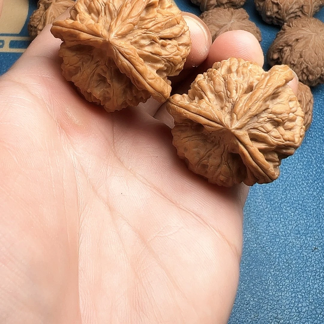 吊坠文玩核桃39御龙三棱