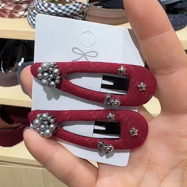 皮质铁合金红色新款