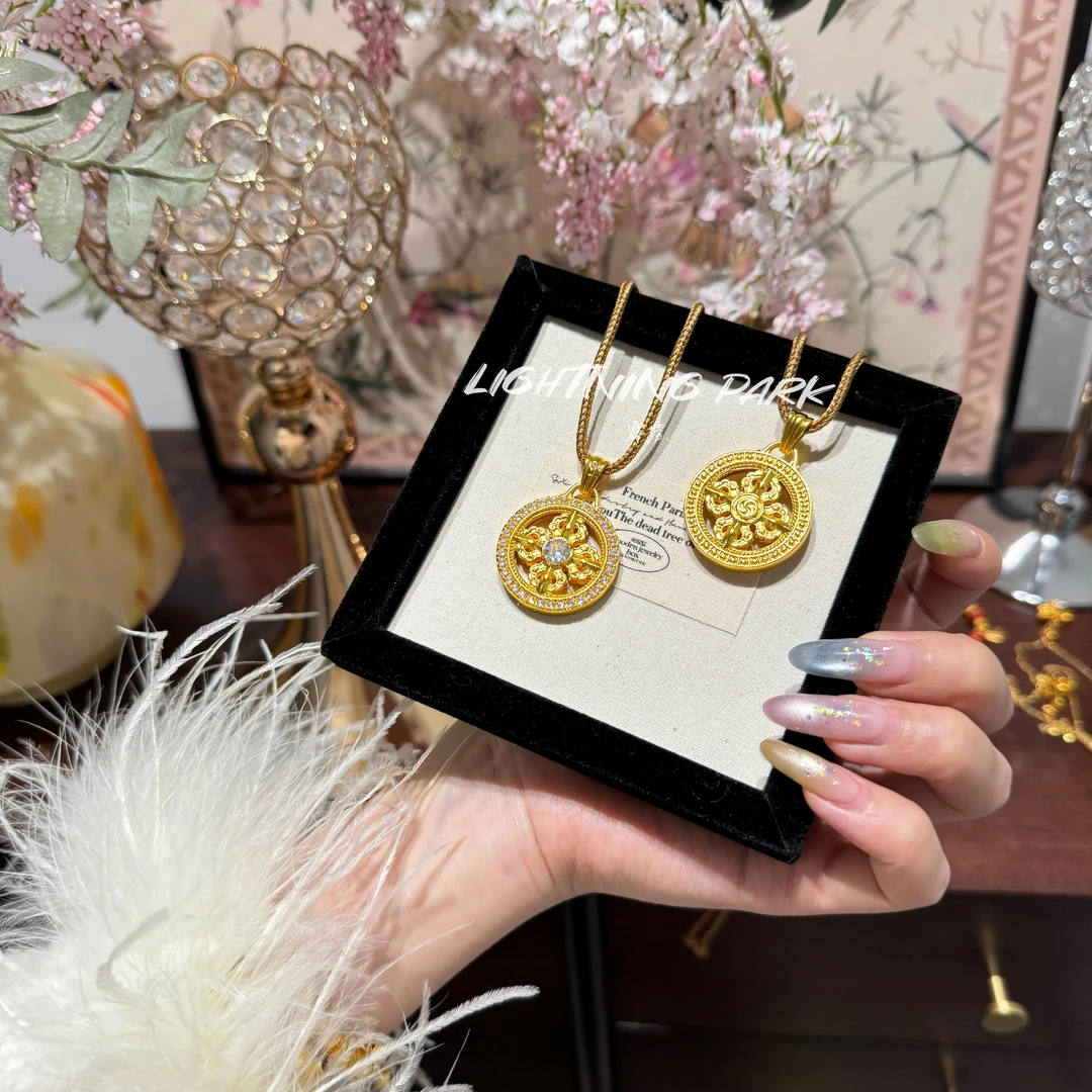 铜合金吊坠  镀K金 LIGHTNINGPARK【惊喜盒子】新中式X-1