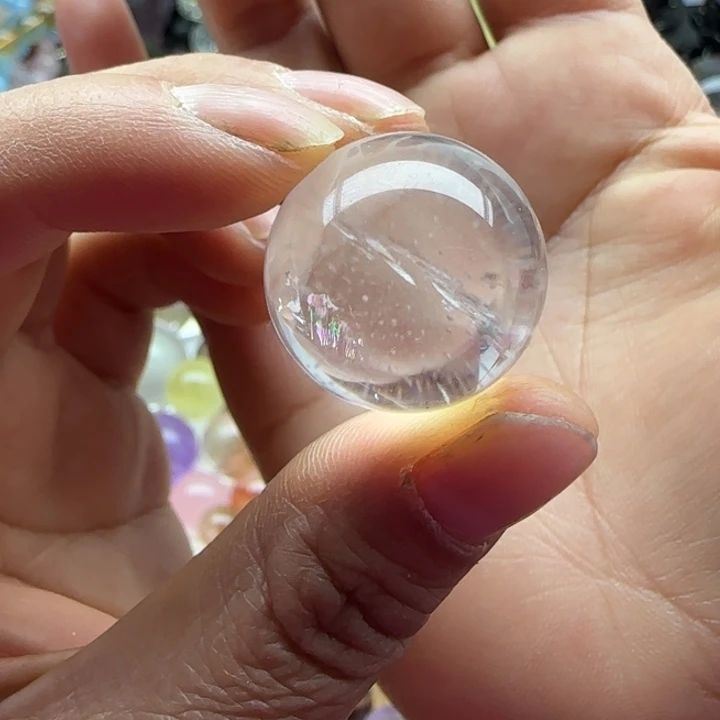珠宝半成品未镶嵌水晶2.25厘米