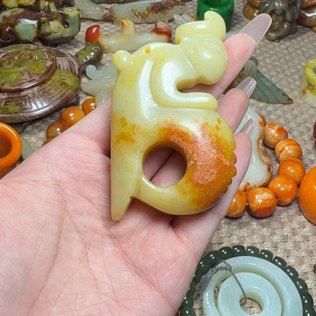 吊坠白玉菩提挂件