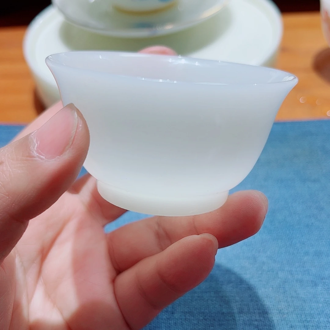 陶瓷素烧璞玉6个70ccccc