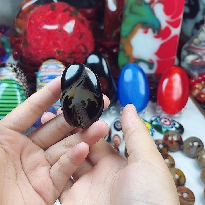 未镶嵌耳饰玛瑙/玉髓