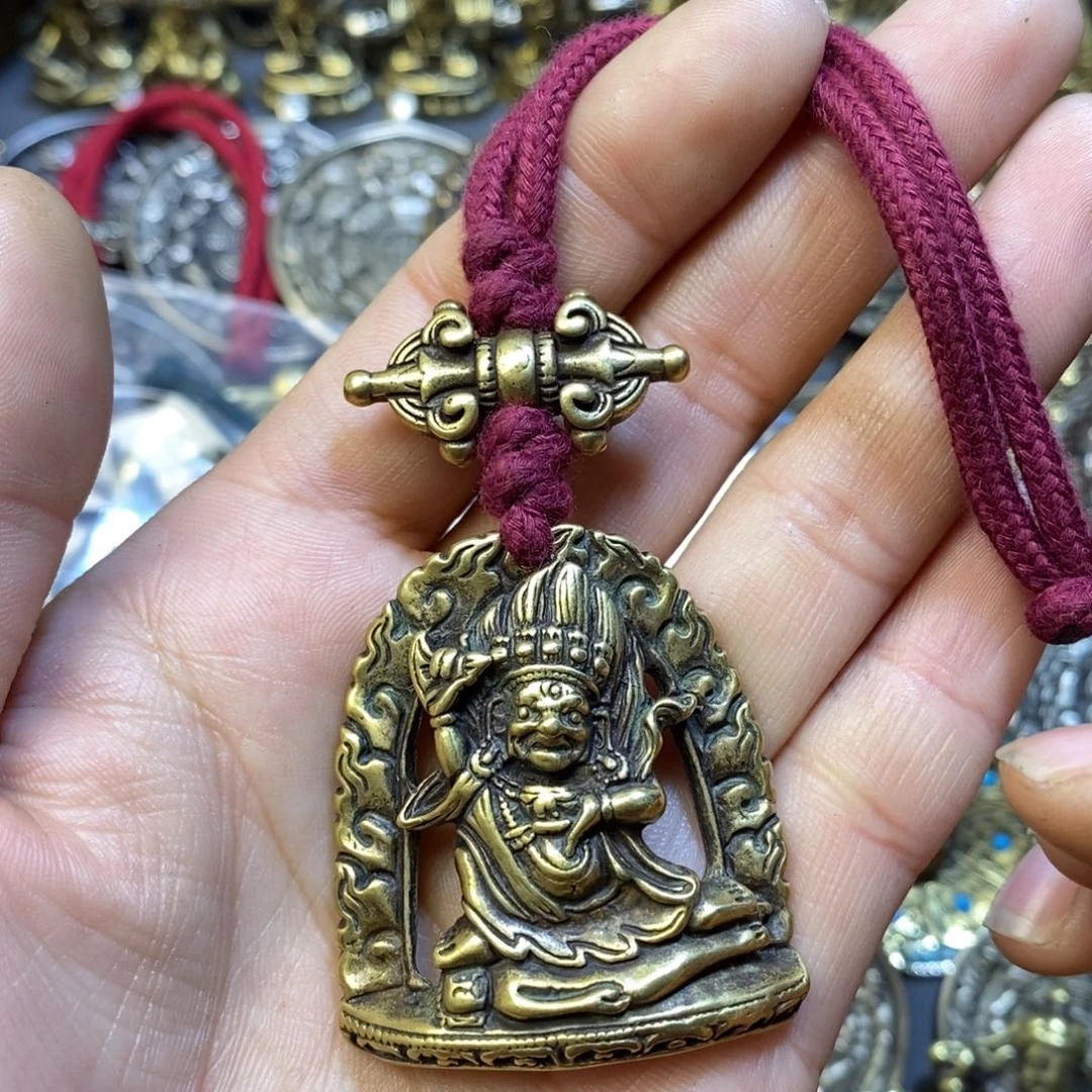 藏式大黑天牌子搭配