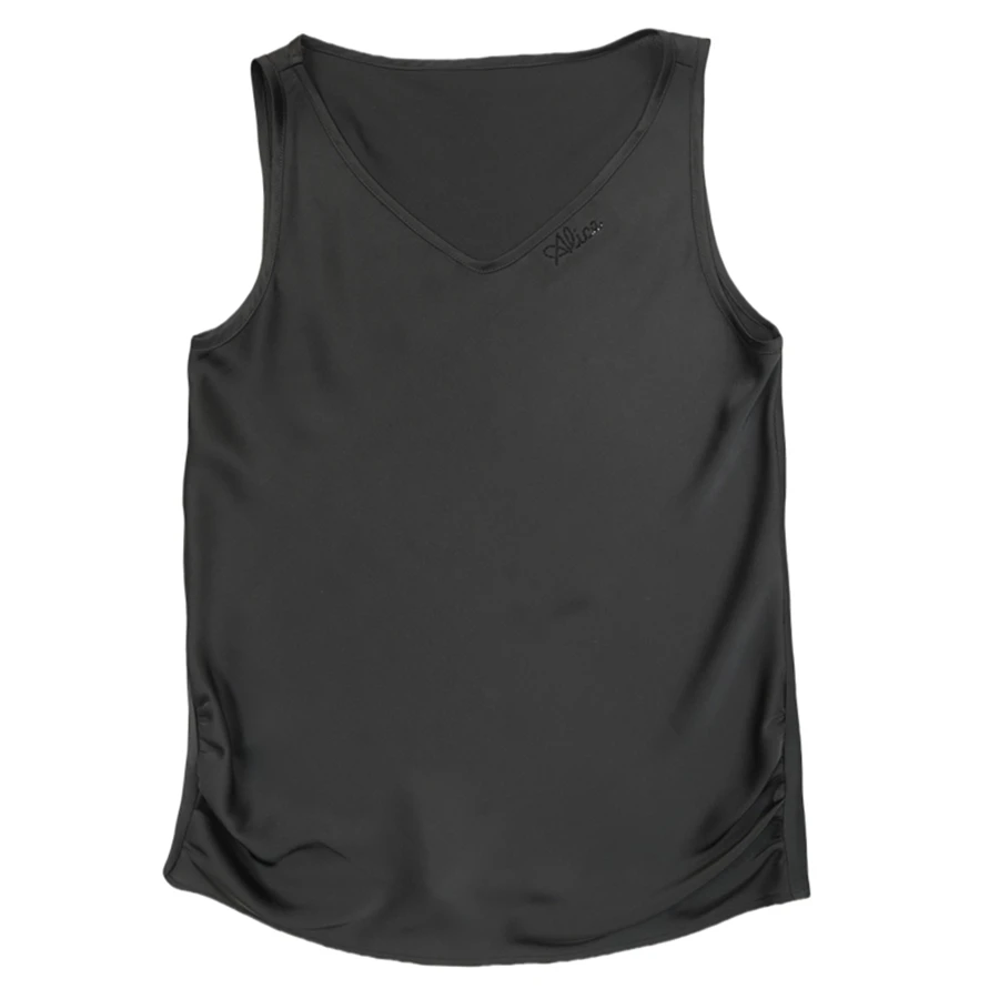 春夏新款丨背心丨黑色休闲百搭高级感显瘦遮肉轻奢大码背心-1202#