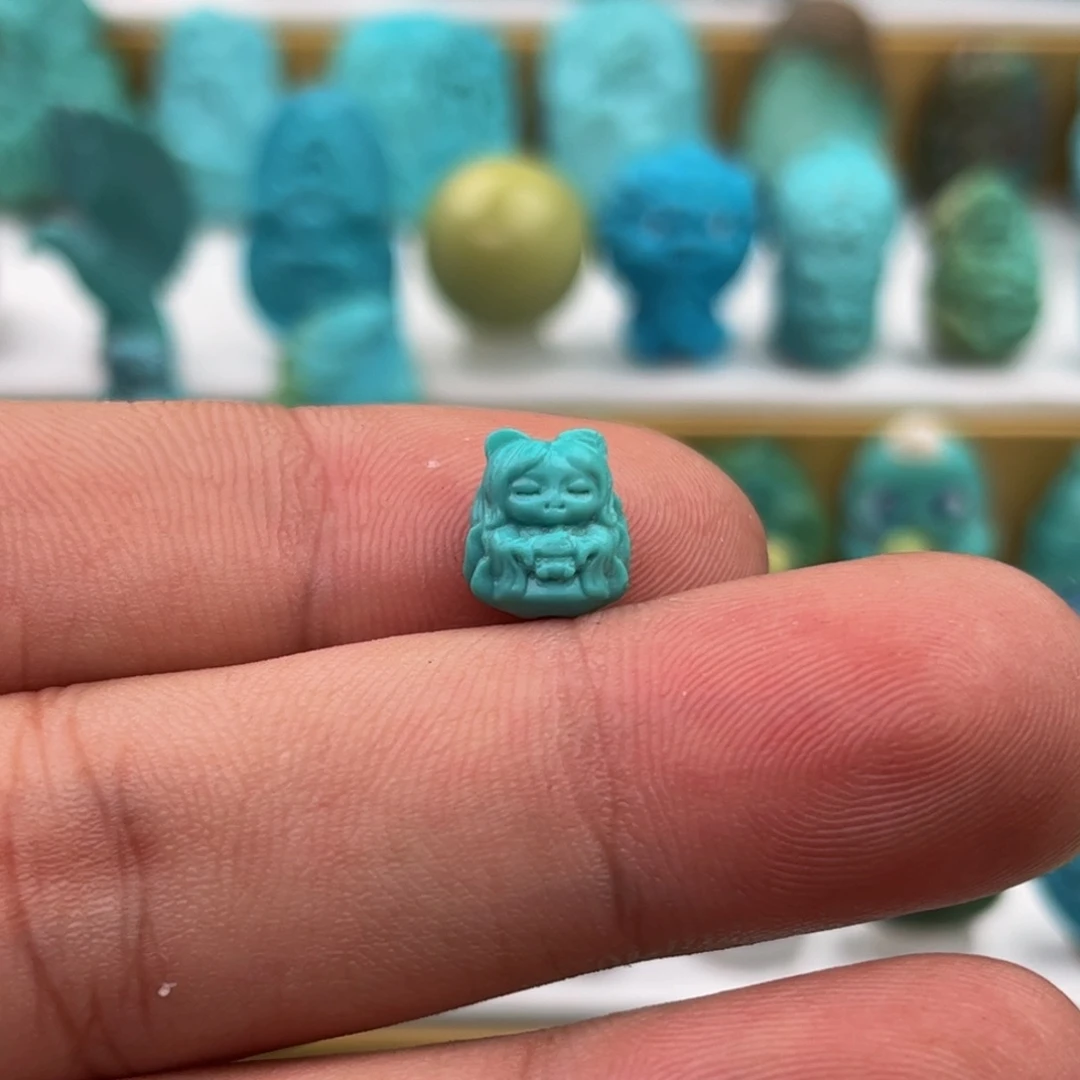 绿松石未镶嵌配饰