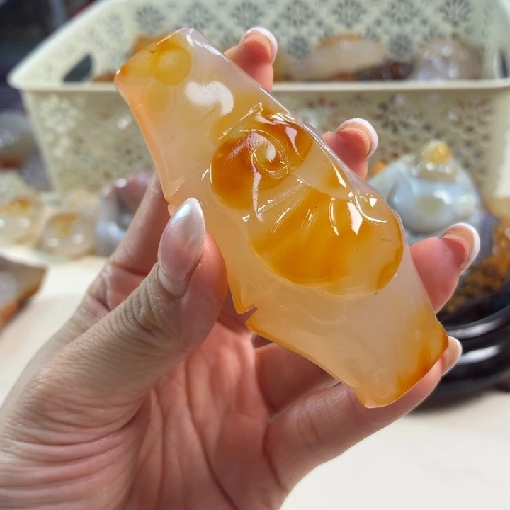 未镶嵌吊坠(不含链)玛瑙/玉髓
