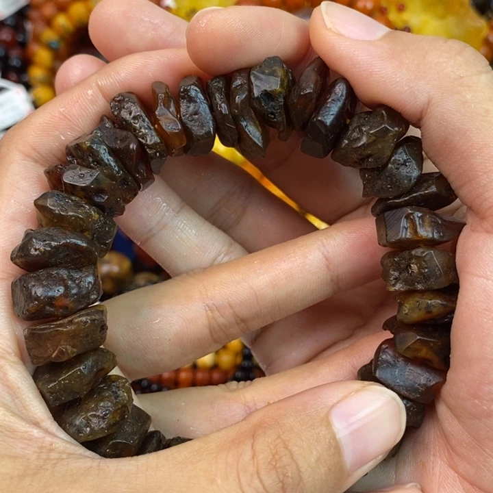 琥珀未镶嵌珠宝奇石