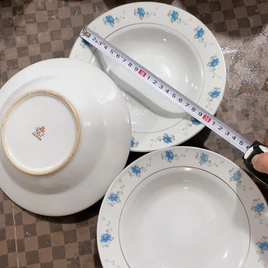 【闪购商品】瓷片景德镇陶瓷20公分3个
