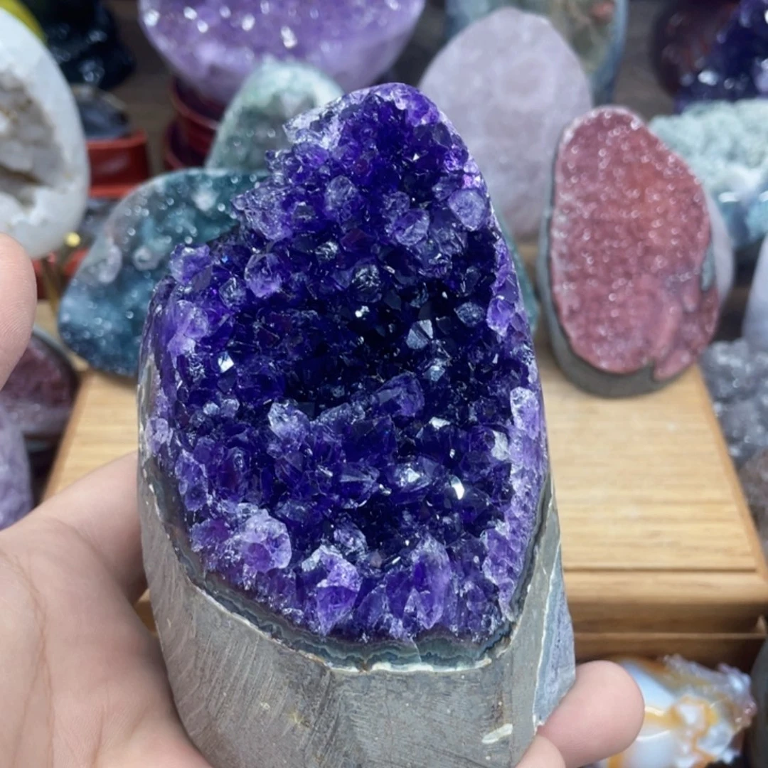 未镶嵌大型摆件（非配饰）紫晶