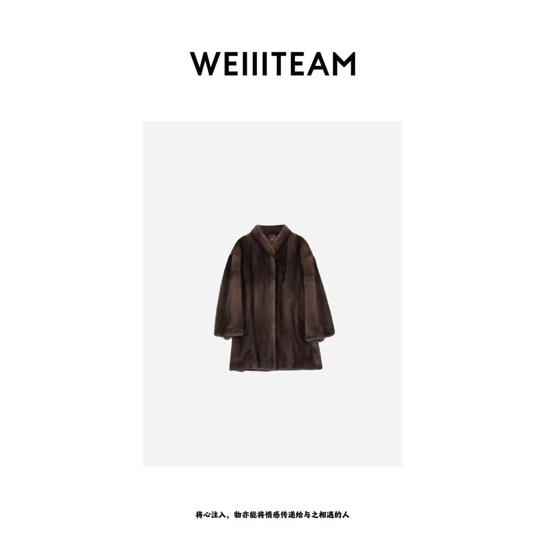 WEIIITEAM “衣裘之境”中古进口水貂 D2583