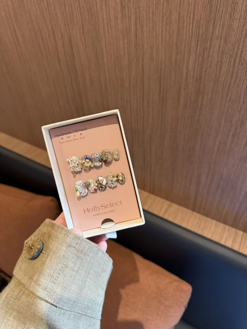 设计师款式「赫柏月桂」  HollySelect小众手工穿戴甲