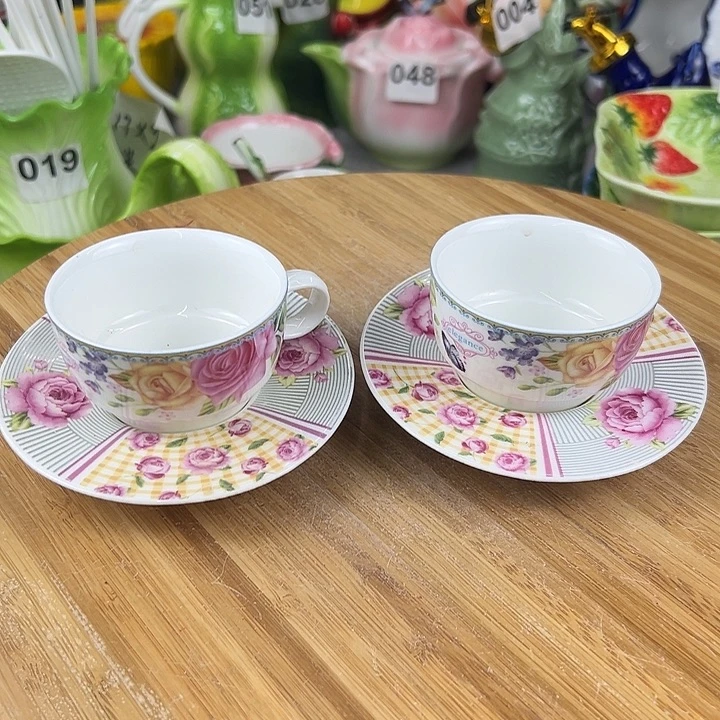 高温瓷手柄款潮州创艺陶瓷餐具