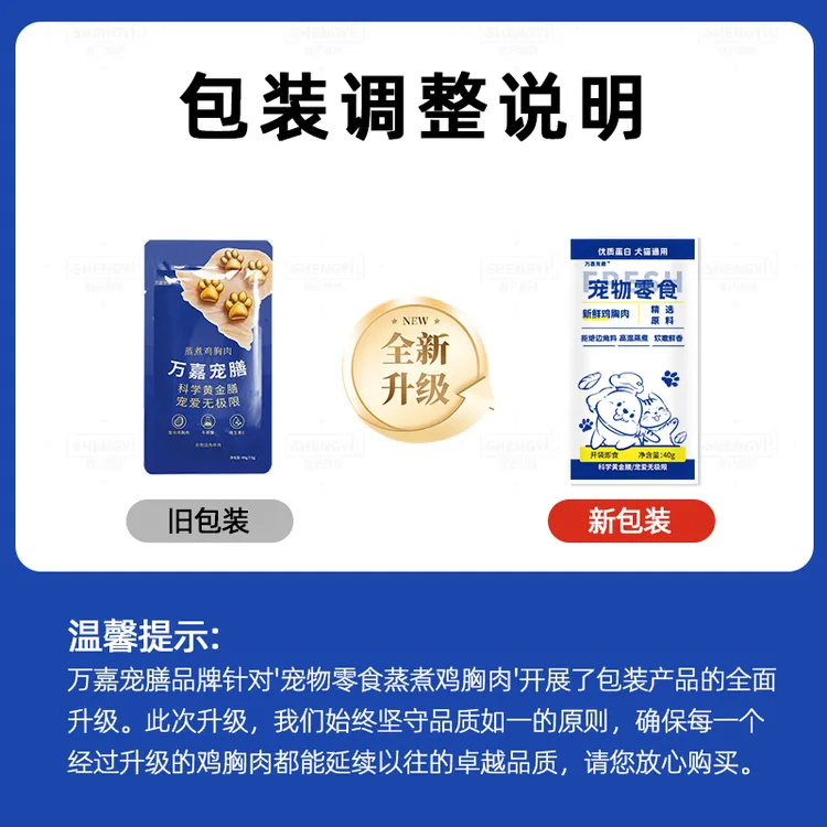 蒸煮鸡胸肉狗狗零食营养幼犬发腮补水猫零食高蛋白狗狗猫咪零食