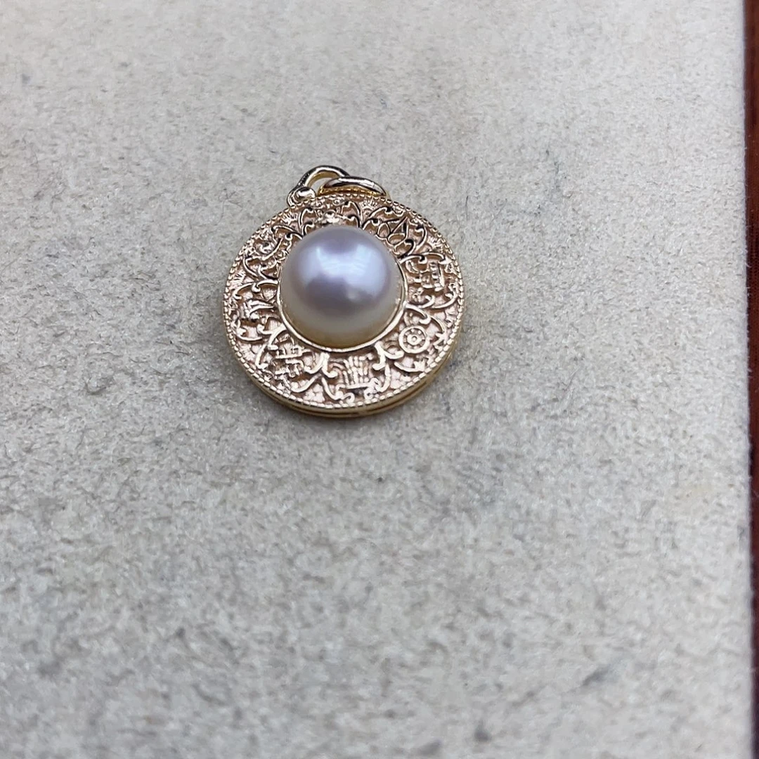 颈饰海水珍珠银S925镶嵌