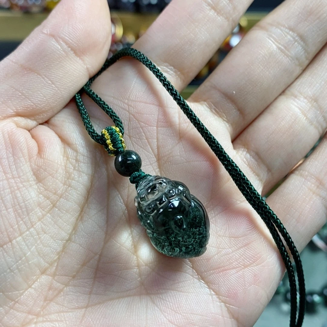 水晶吊坠未镶嵌C****6绿幽灵吊坠