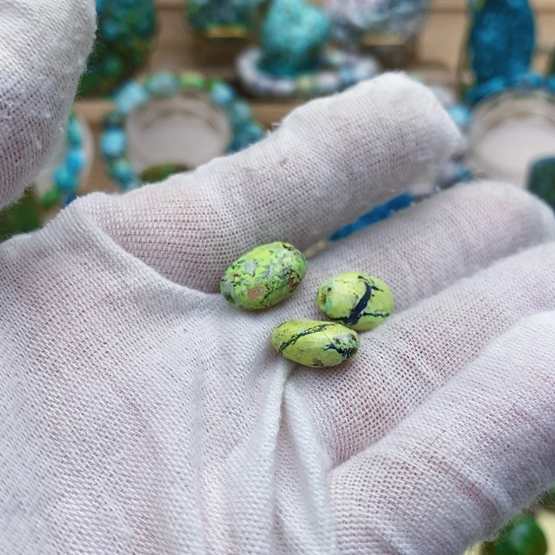 定制绿松石未镶嵌菜籽tangent