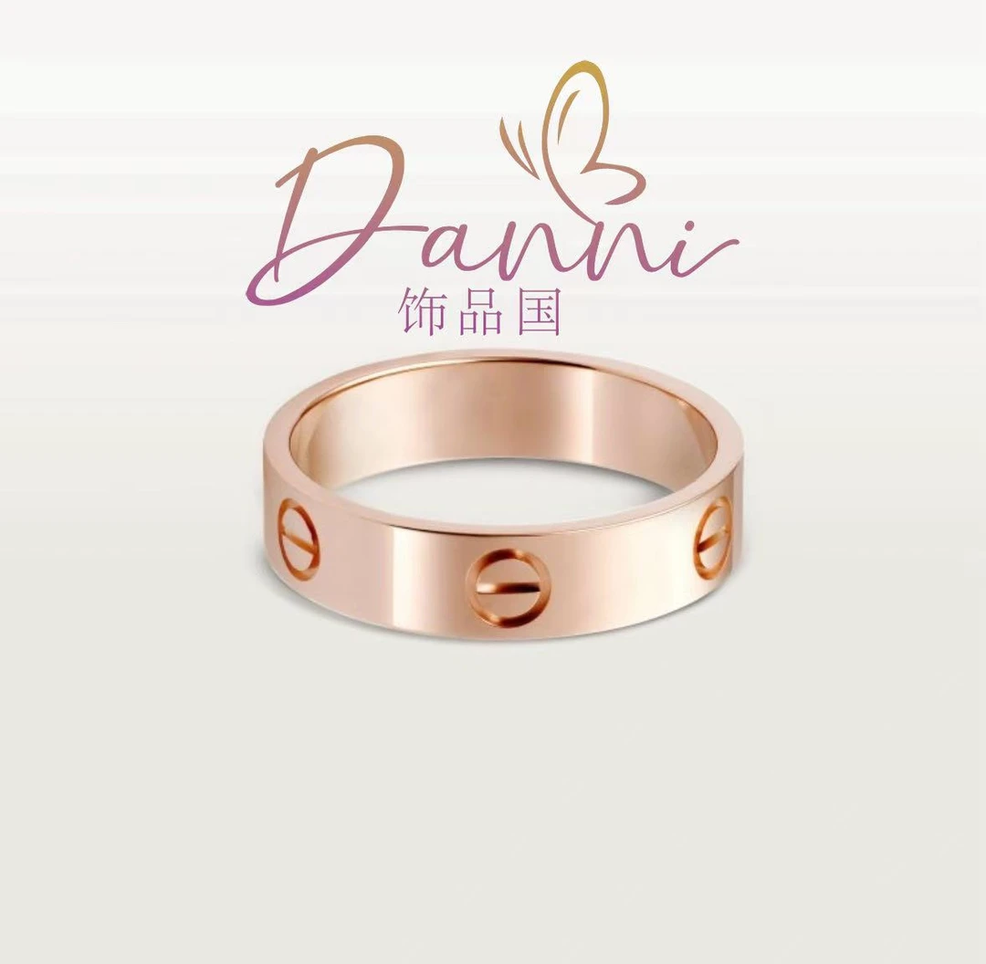 铜合金戒指 DANNI轻奢卡家戒指经典时尚