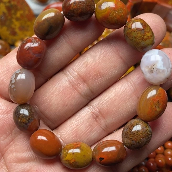 玛瑙/玉髓手串未镶嵌