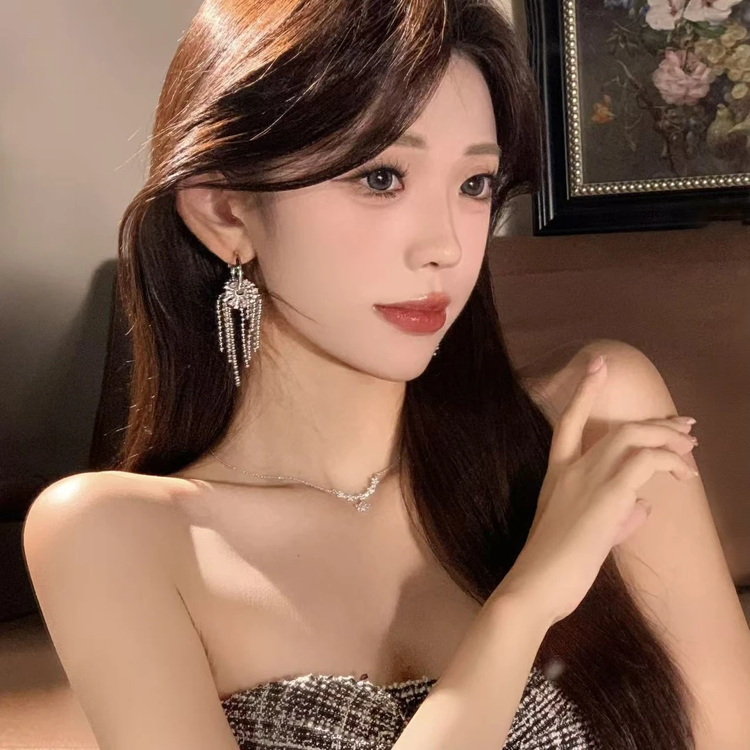 FULL GIRLISH耳环00121几何夸张轻奢耳钉耳饰