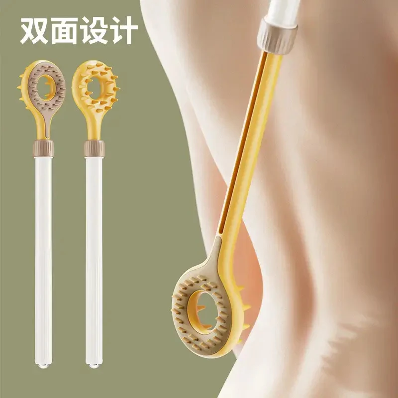 双面可伸缩痒痒挠多功能后背抓痒不求人挠背器长柄家用挠痒抓痒器