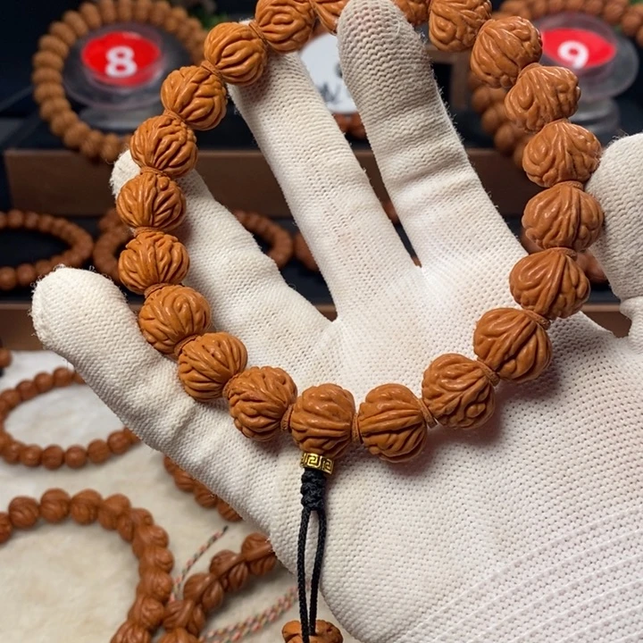 桃核吊坠秦岭龙纹