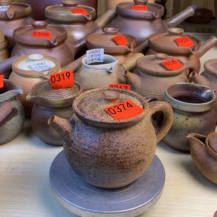 云南手工柴烧烤茶罐680毫升