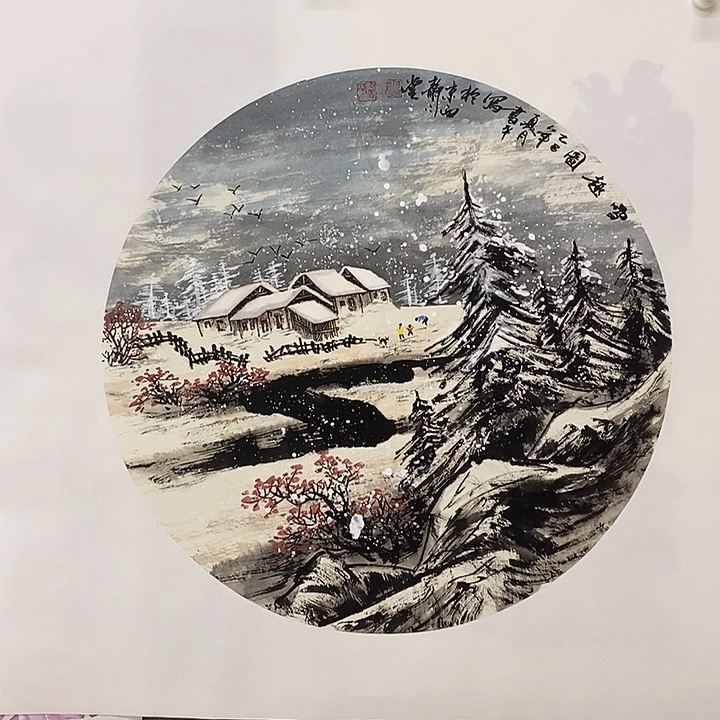 国画手写手绘作品33