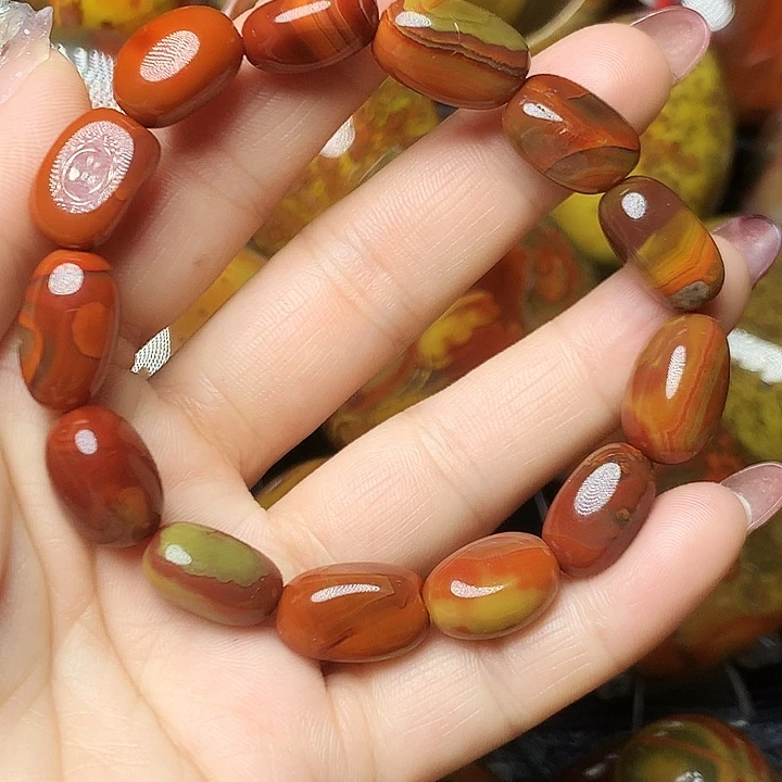 玛瑙/玉髓未镶嵌手链