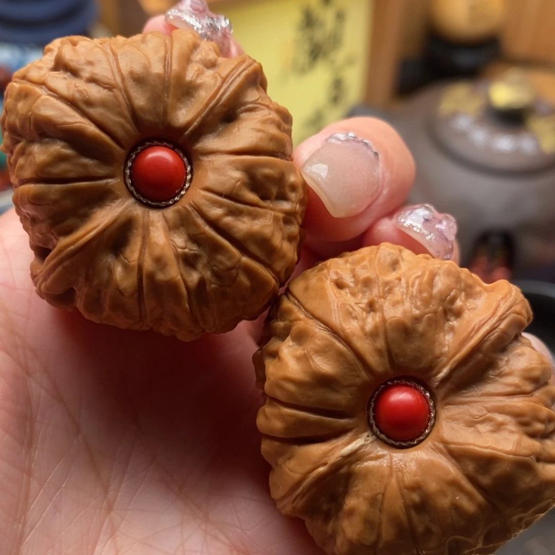 文玩核桃把件40尺寸全品南瓜吨