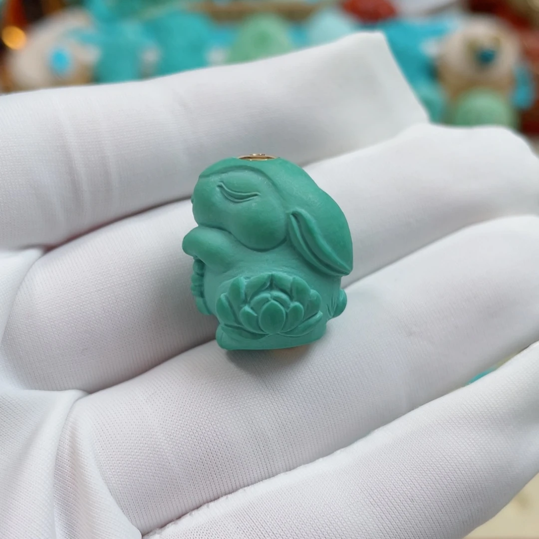 绿松石未镶嵌珠宝奇石